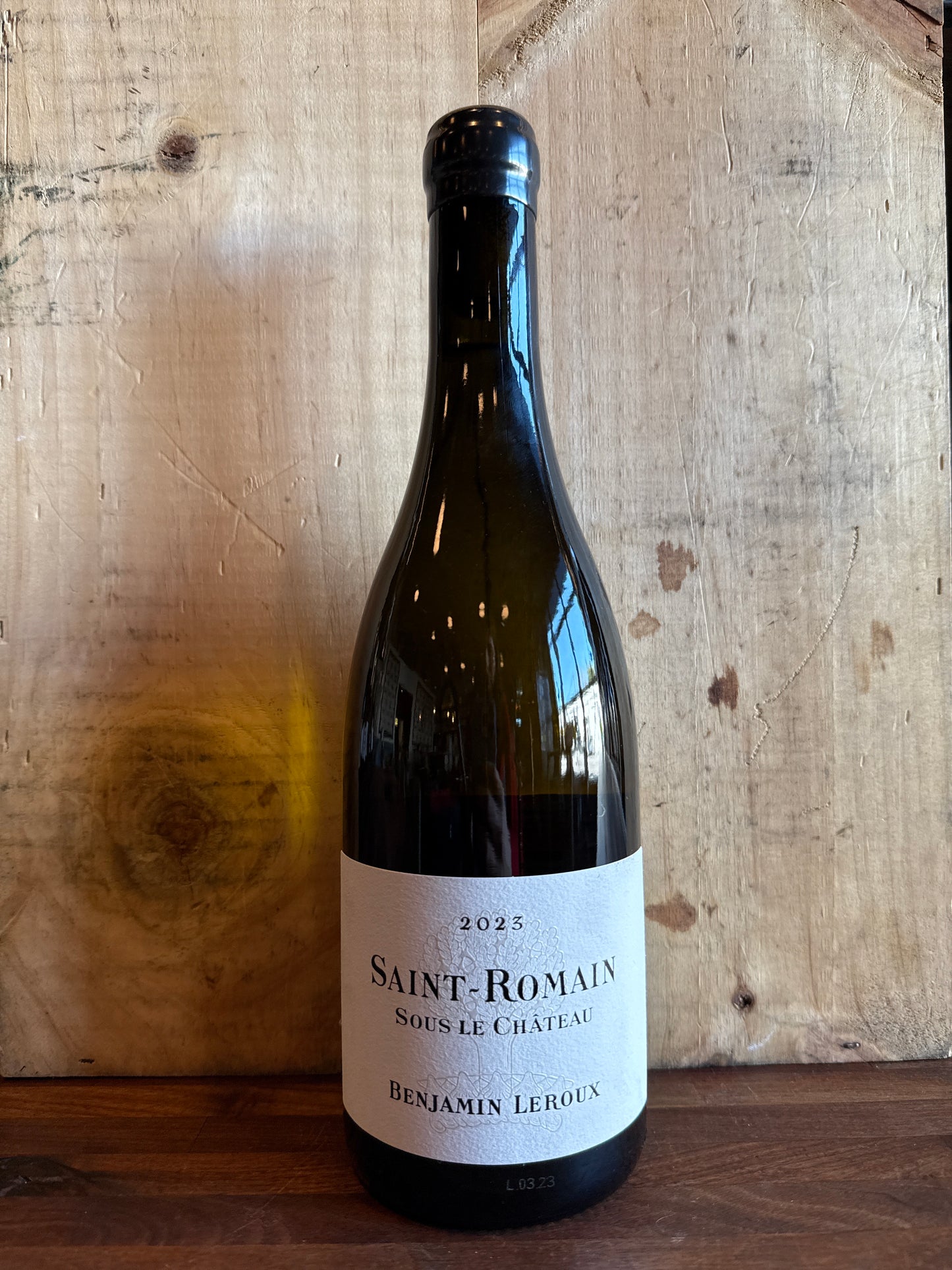 Benjamin Leroux Saint Romain Sous les Chateau Blanc 2023