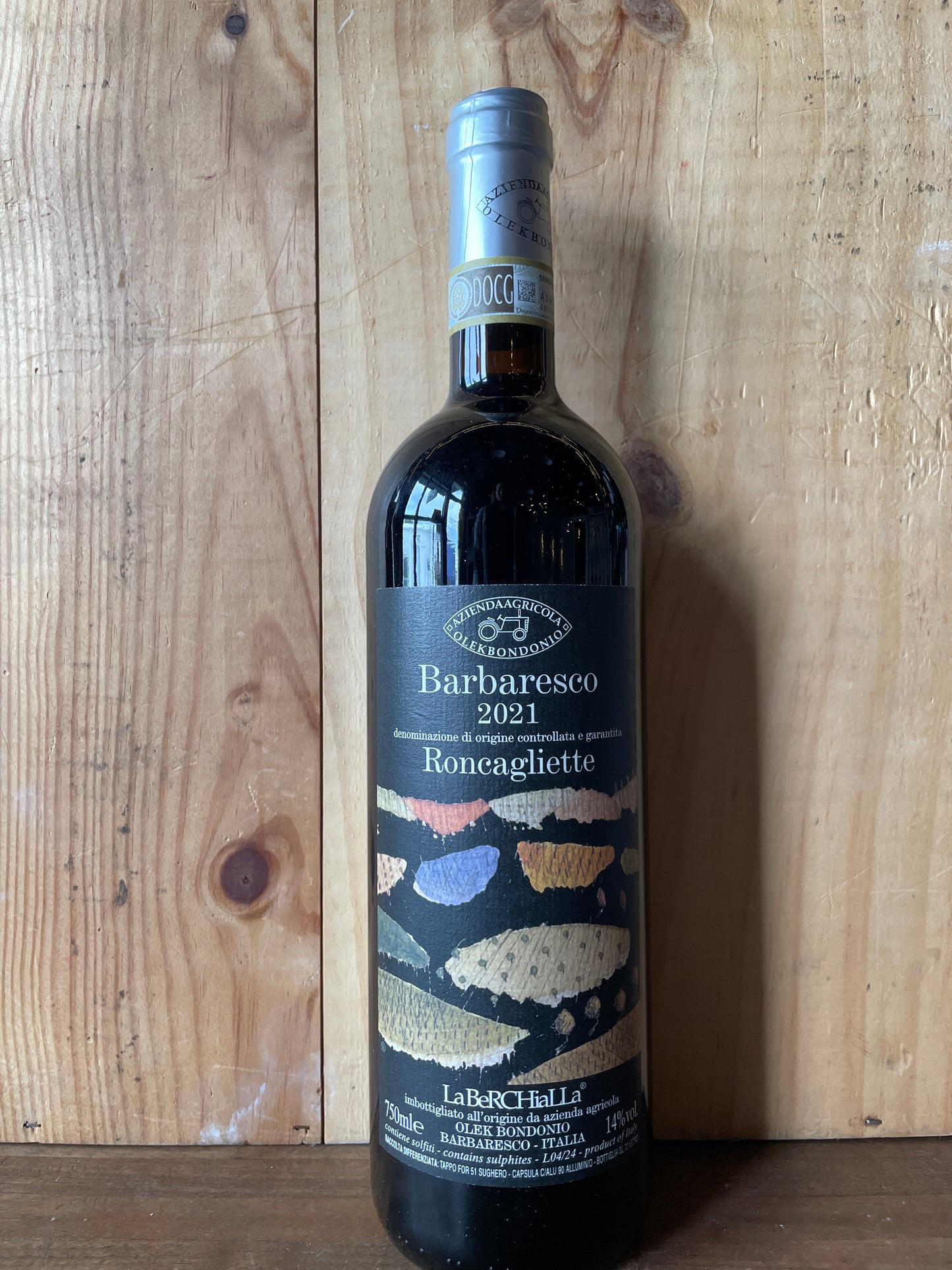 Olek Bondonio Barbaresco Roncagliette 2022