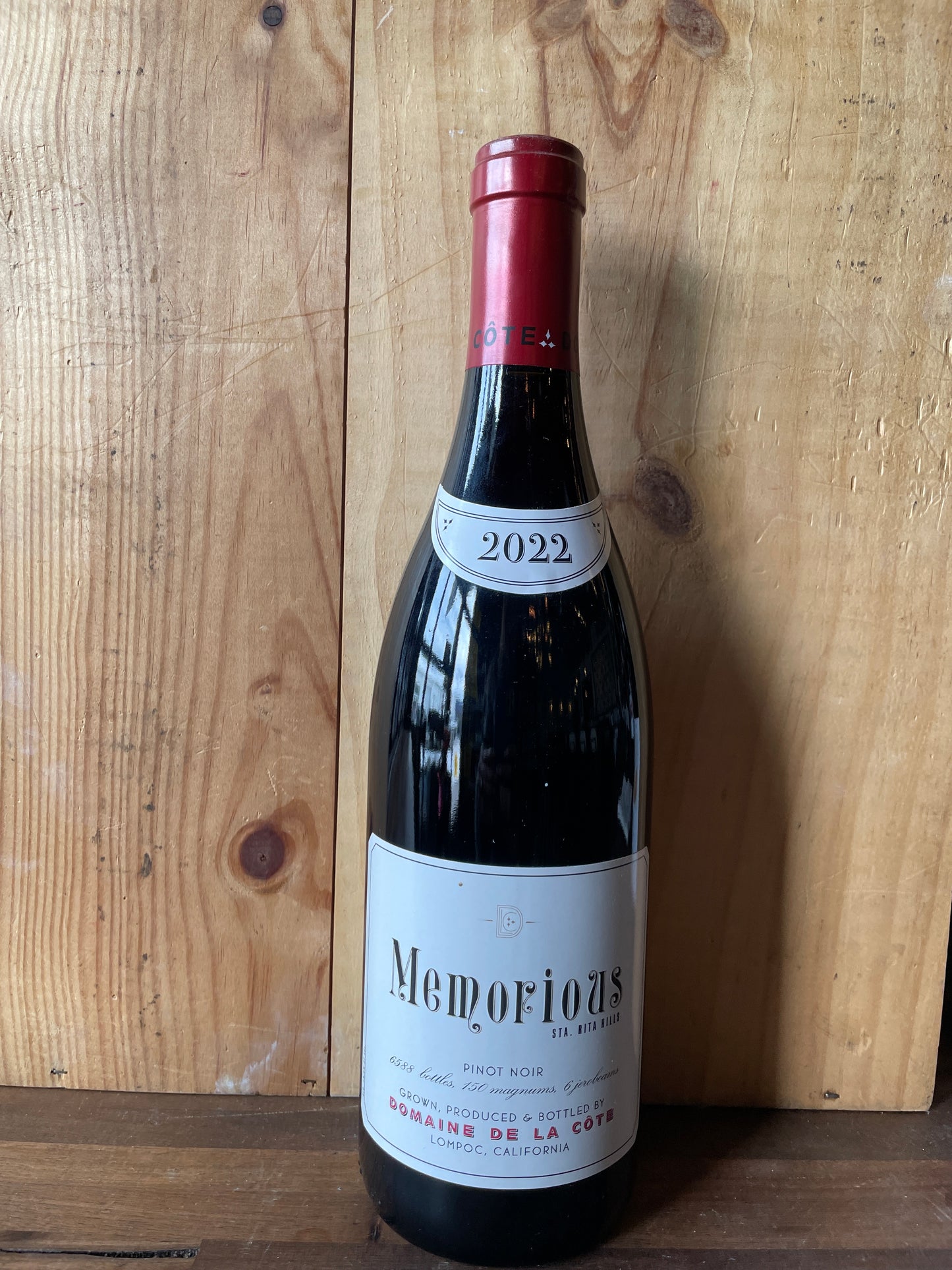 Domaine de la Cote Memorious Pinot Noir 2022