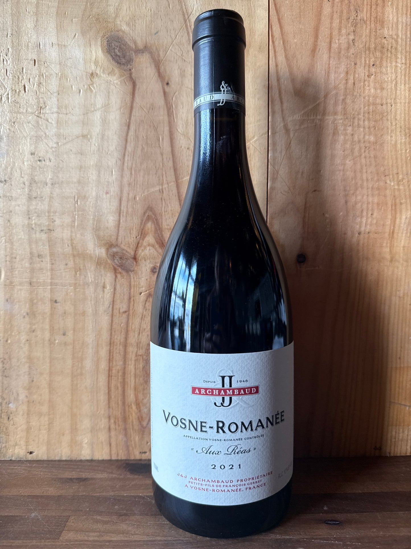 JJ Archambaud Vosne Romanee Aux Reas 2021
