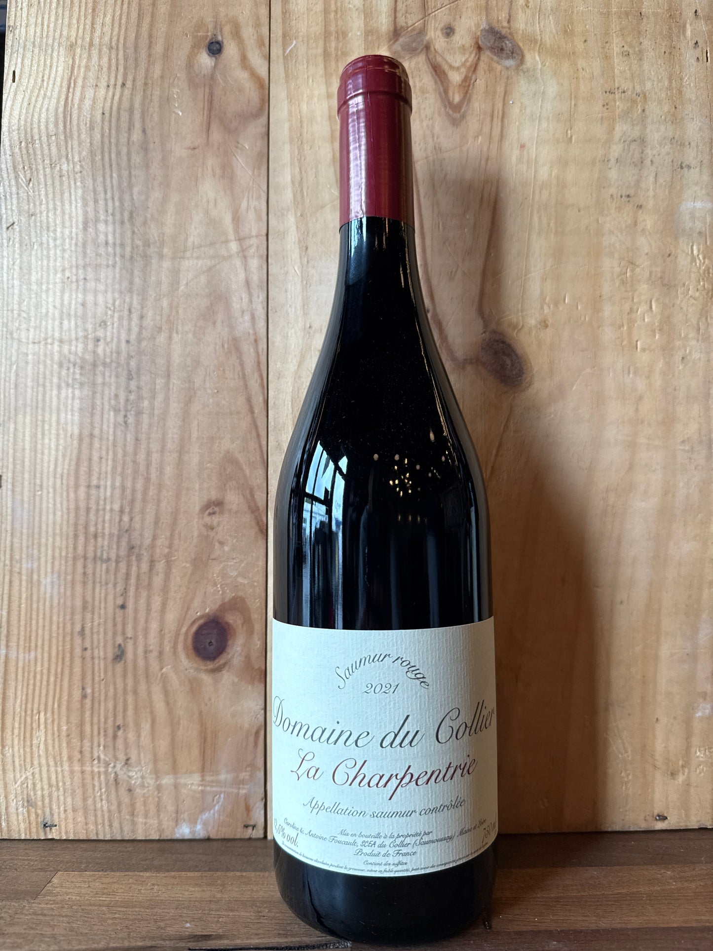 Domaine du Collier Saumur Rouge La Charpentrie 2021