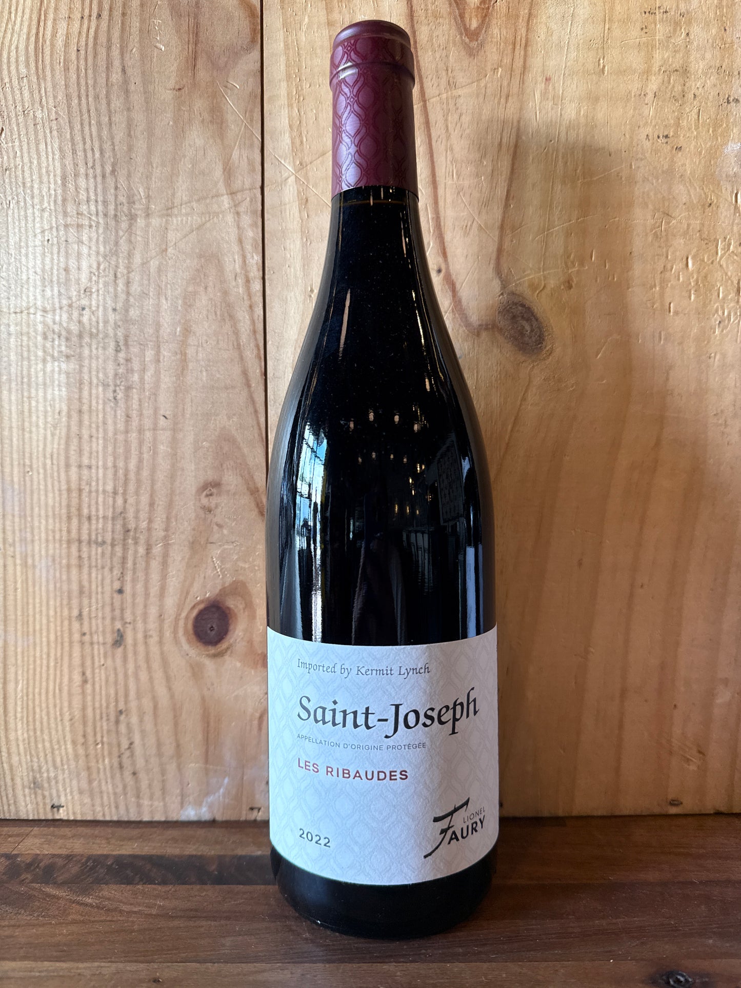 Lionel Faury Saint Joseph Rouge Les Ribaudes 2022