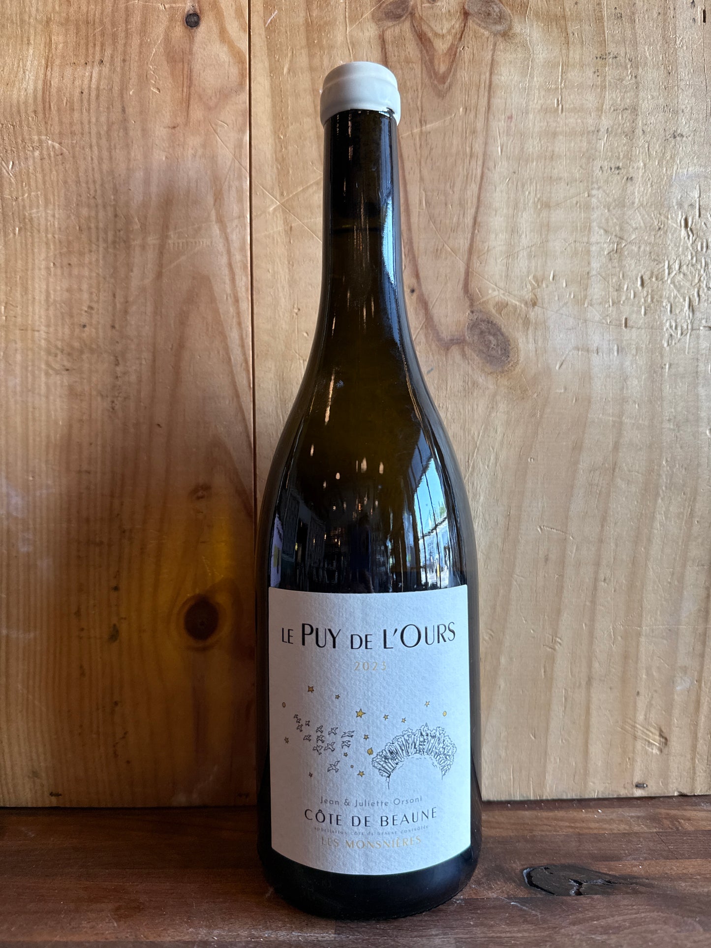 Puy de L'ours Cote De Beaune Blanc Les Monsnieres 2023