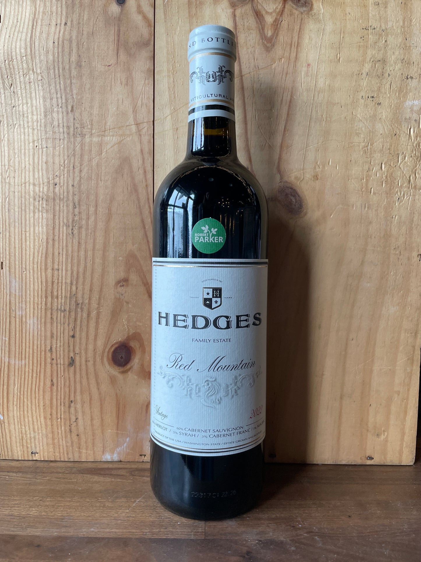 Hedges Red Mountain 'Estate Red' 2022