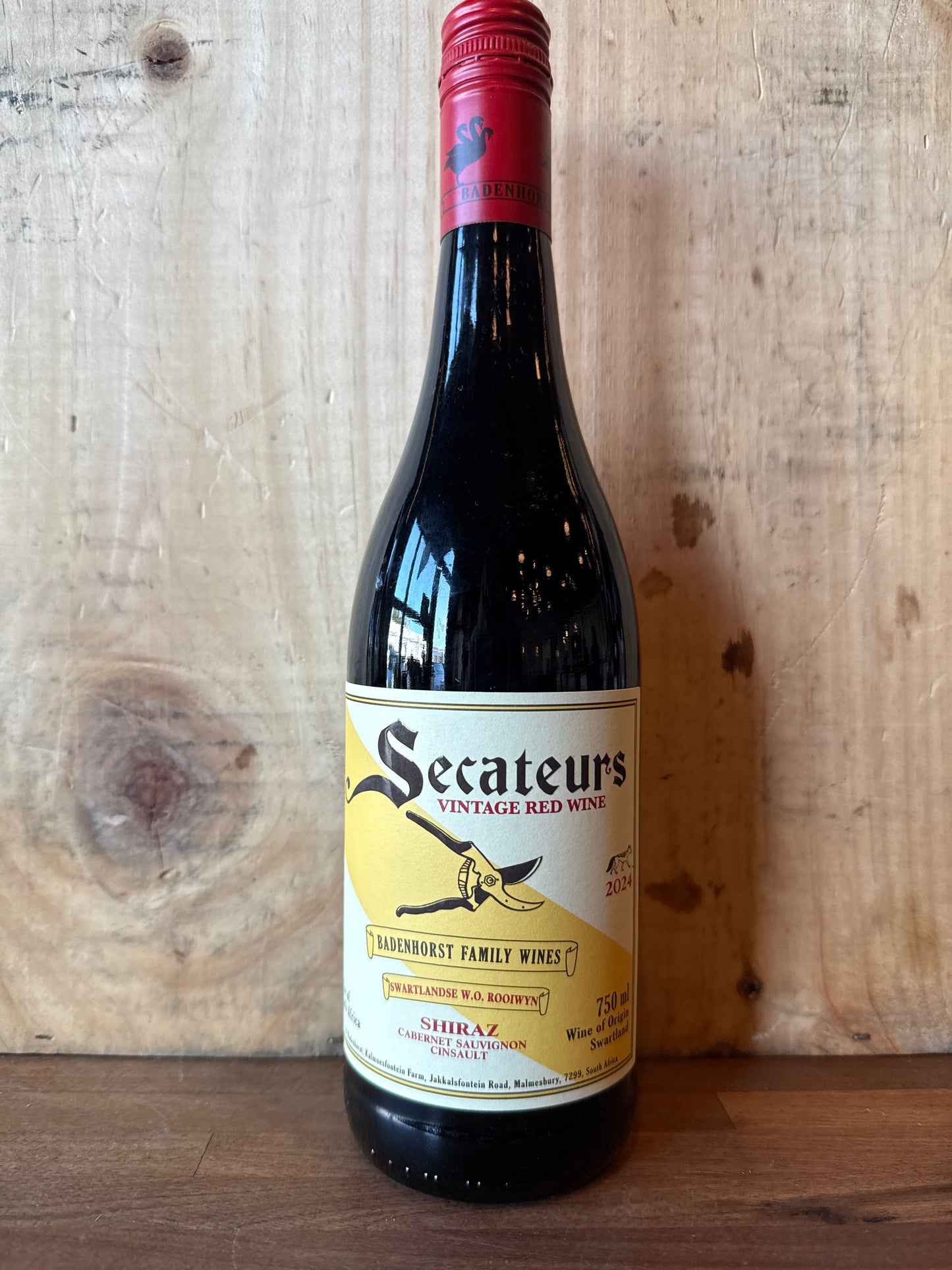 Badenhorst Family Wines Secateurs Red Blend 2024