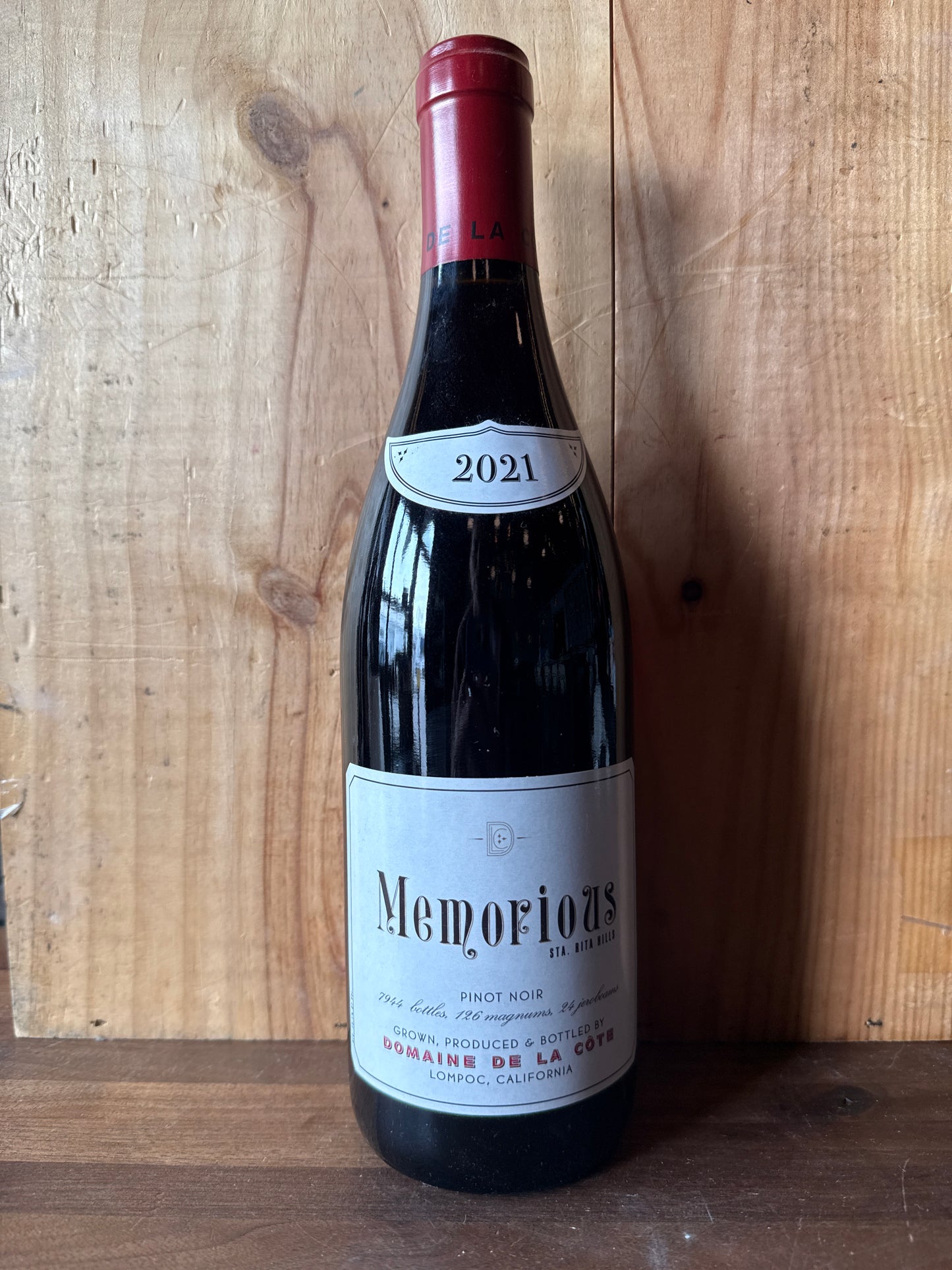 Domaine de la Cote Memorious Pinot Noir 2021