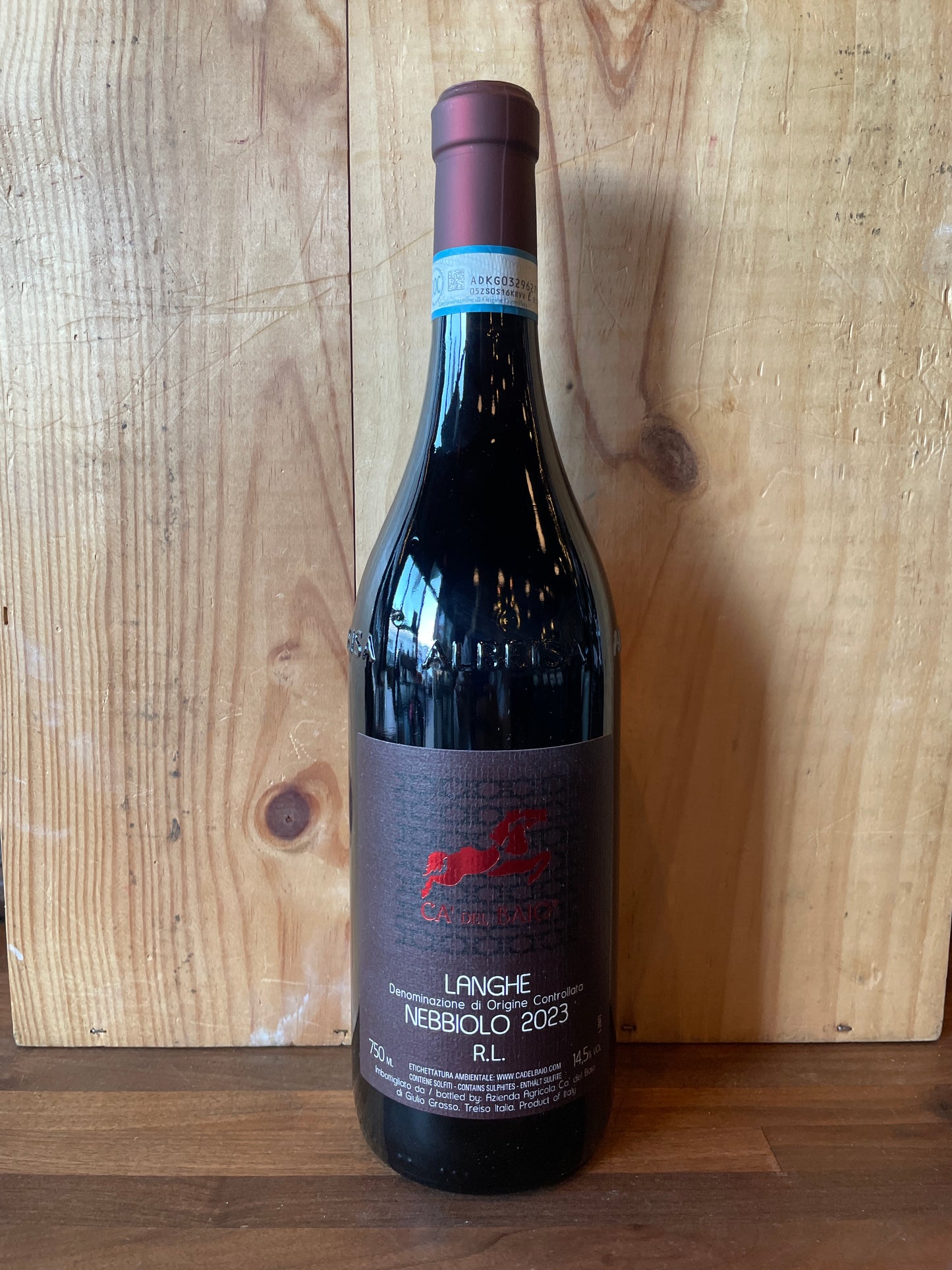 Ca' del Baio Langhe Nebbiolo (Red Label) 2024