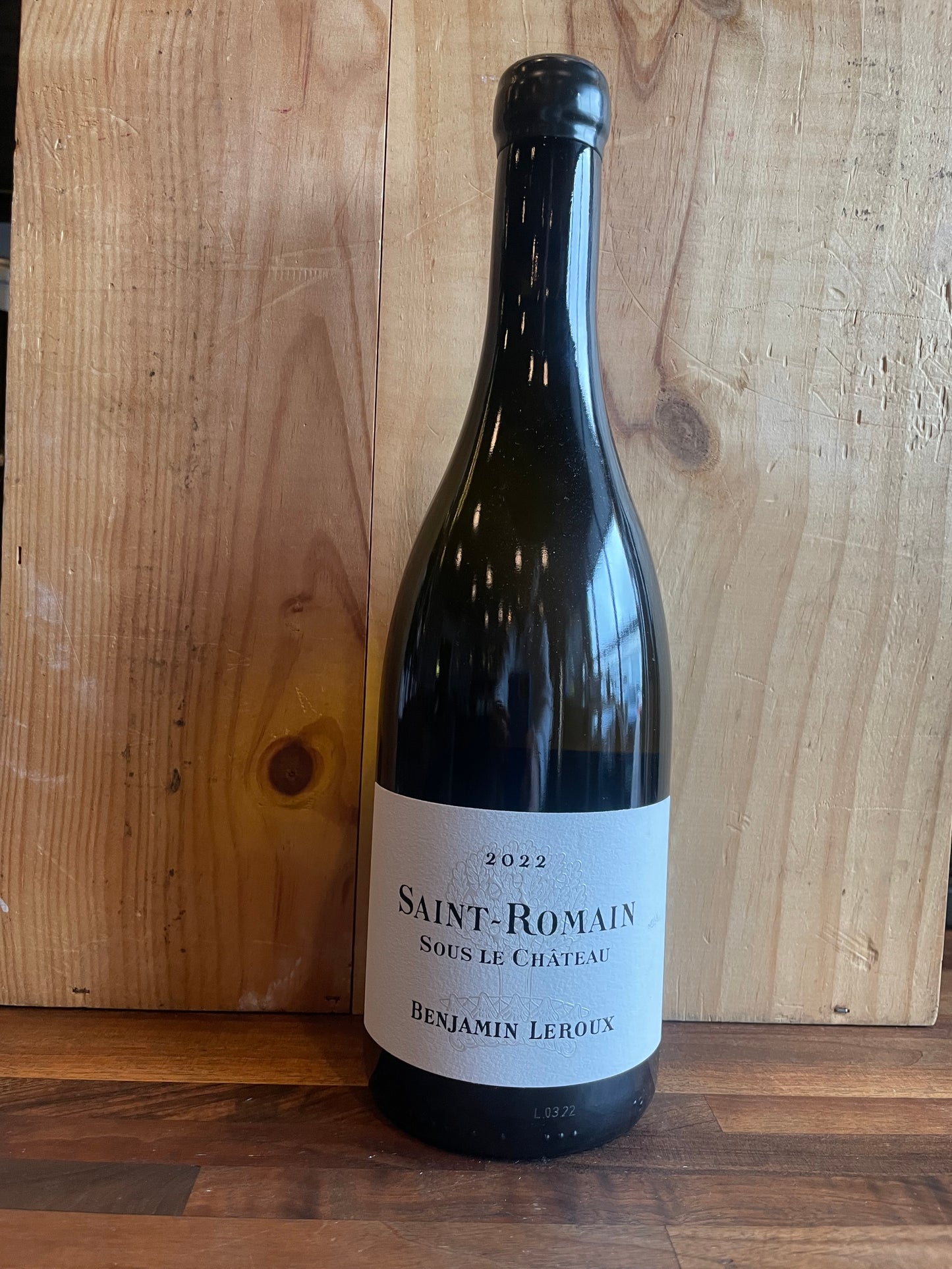 Benjamin Leroux Saint Romain Sous les Chateau Blanc 2023