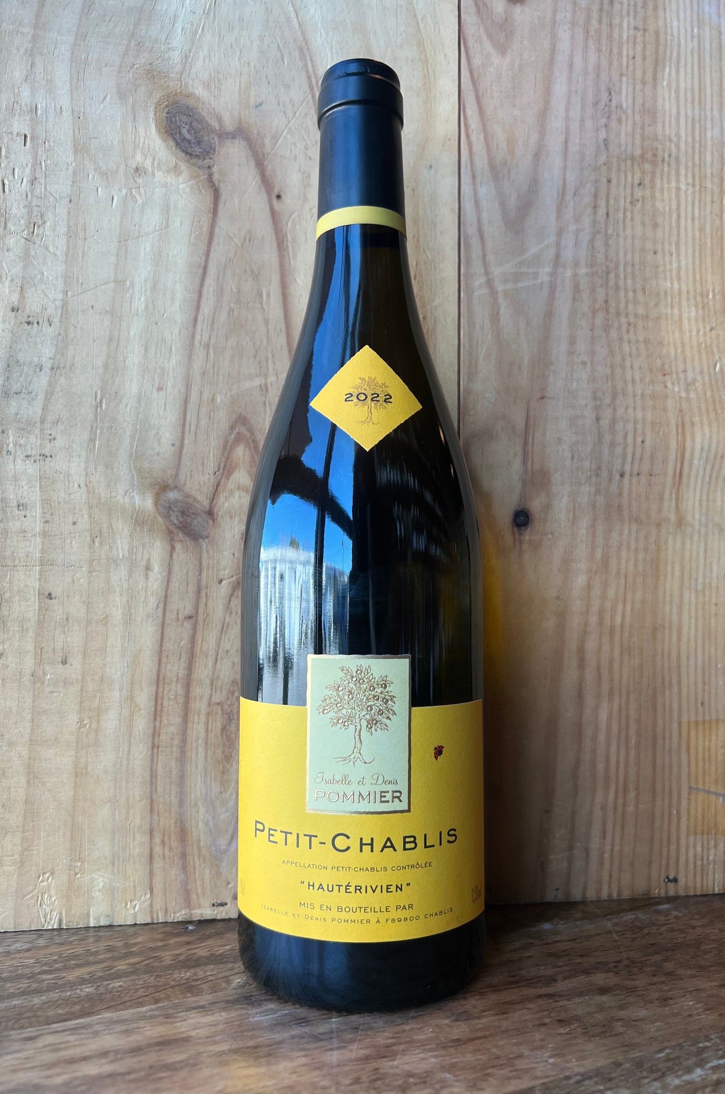 Isabelle et Denis Pommier Petit Chablis Hauterivien 2022