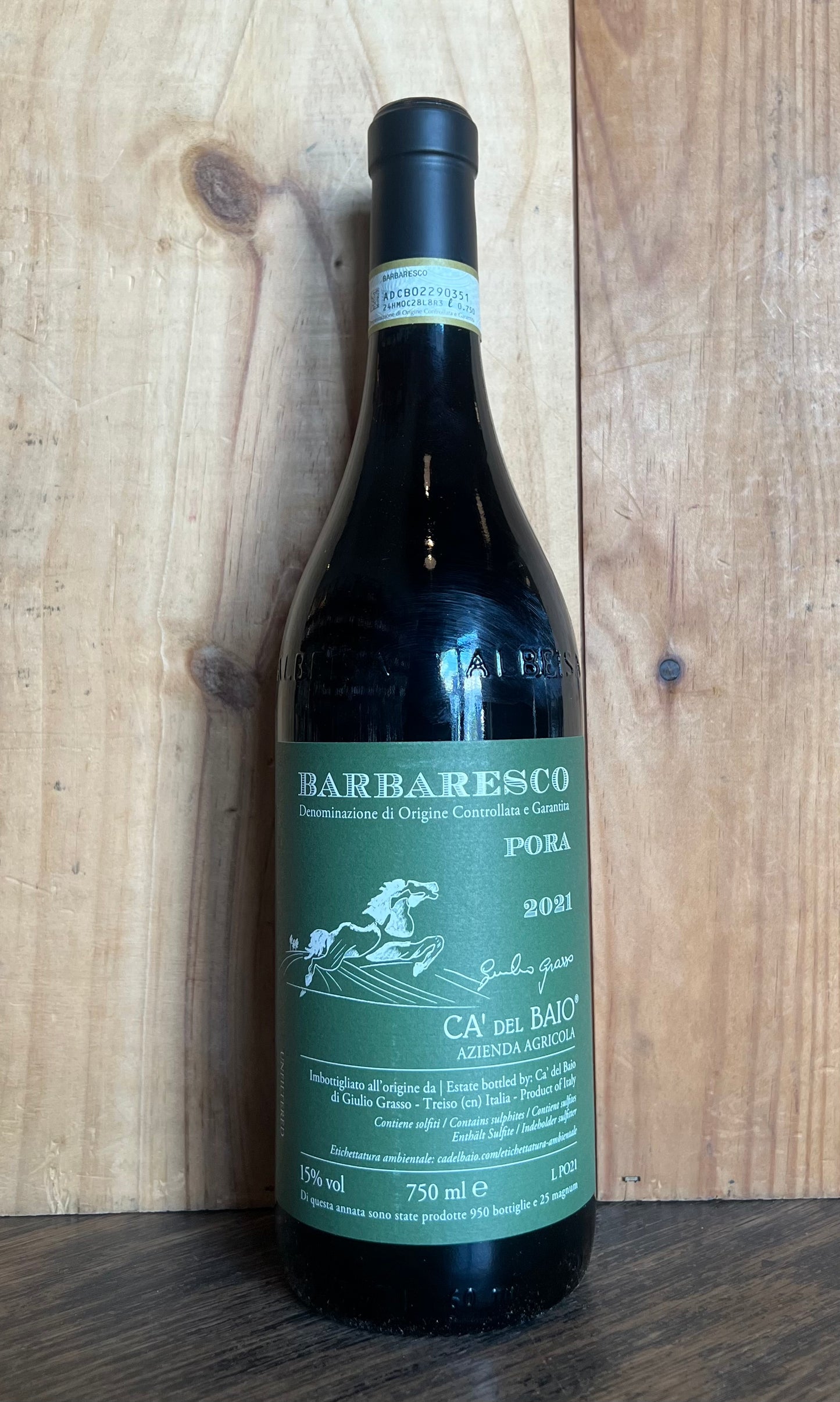 Ca' del Baio Barbaresco Pora 2020