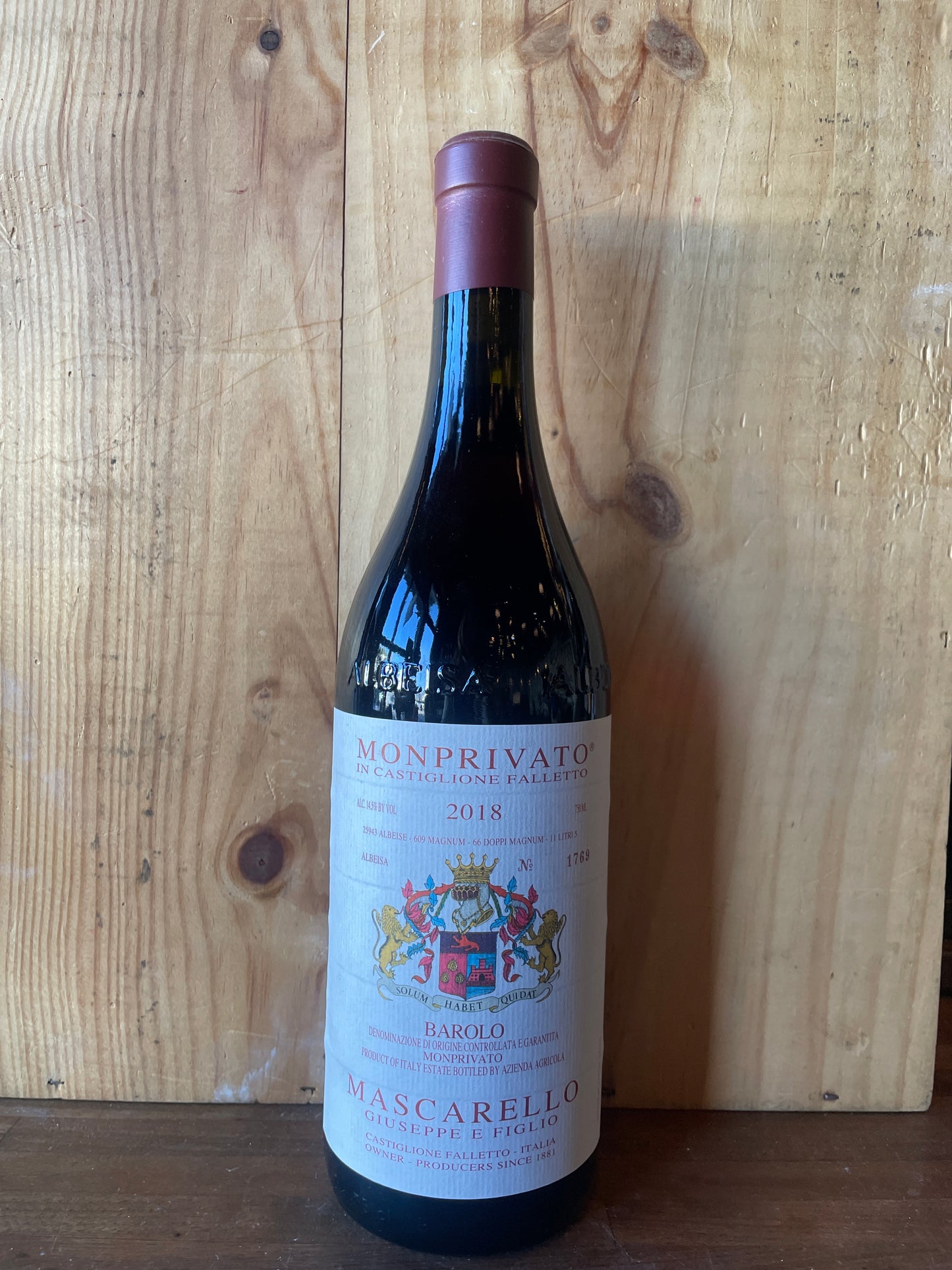 Giuseppe Mascarello Barolo Monprivato 2018