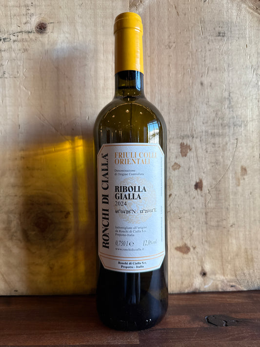 Ronchi di Cialla DOC Friuli Colli Orientali Ribolla Gialla 2024