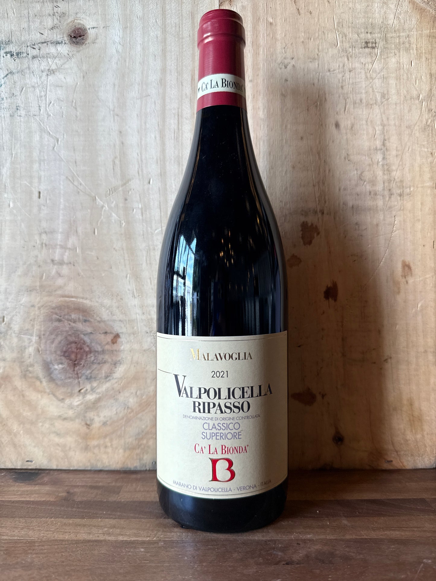 Ca La Bionda Malavoglia Valpolicella Ripasso Classico Superiore 2021