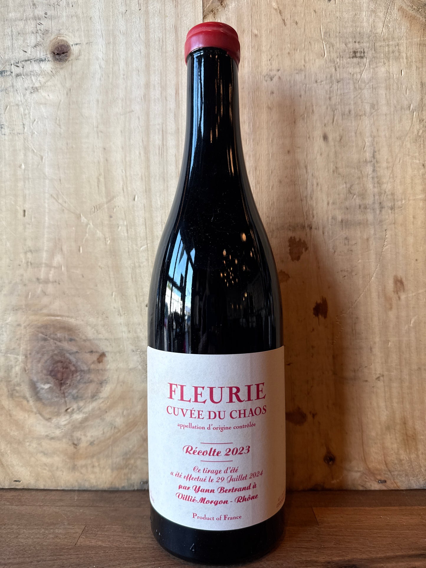 Yann Bertrand Cuvée de Chaos Fleurie 2023