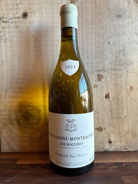 Domaine Paul Pillot Chassagne Montrachet Les Mazures 2023