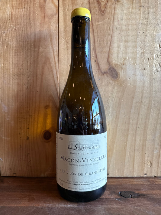 Soufrandiere Macon Vinzelles le Clos de Grand Pere 2023