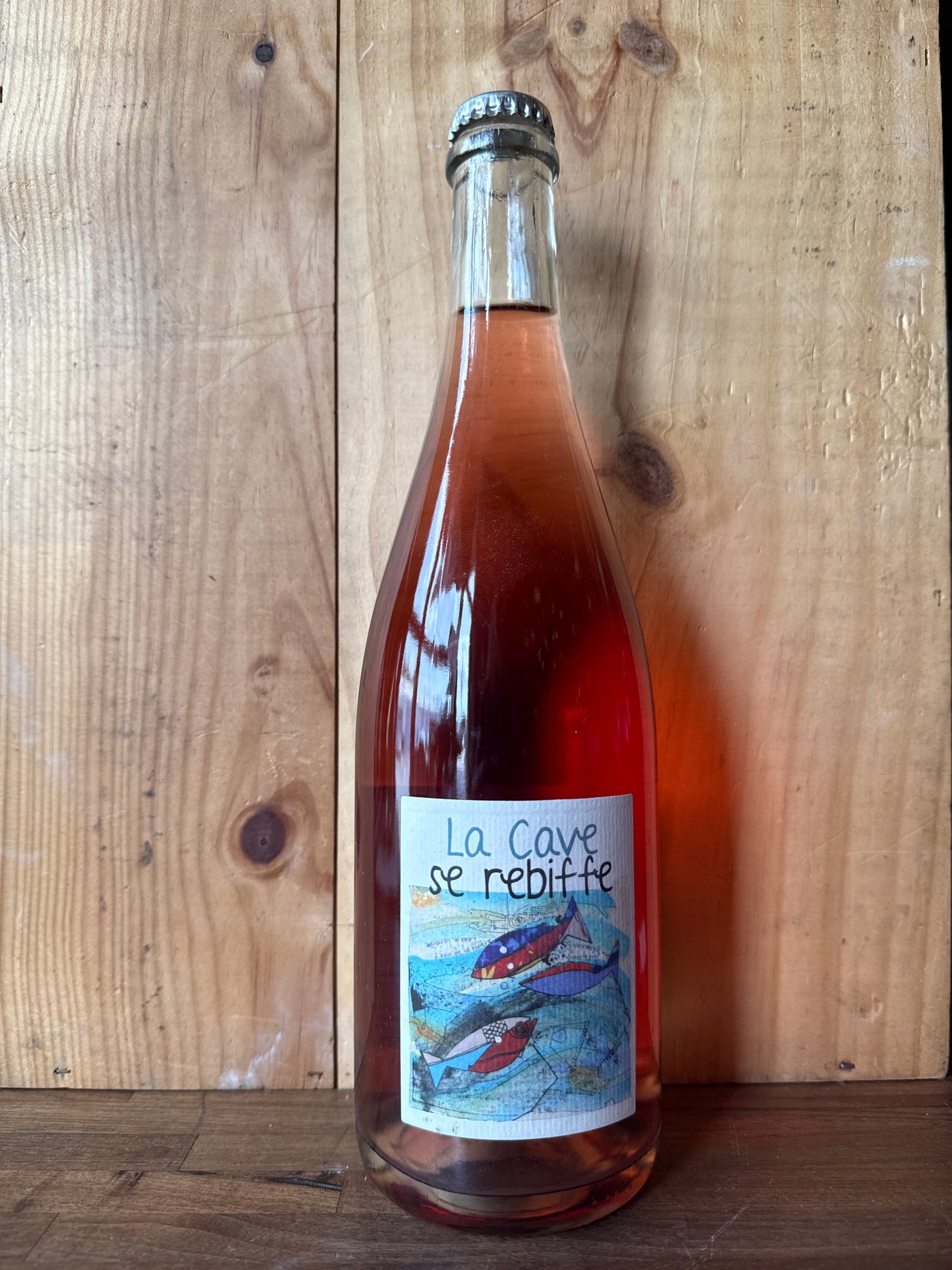 Frantz Saumon La Cave se Rebiffe Pet Nat Rose 2023