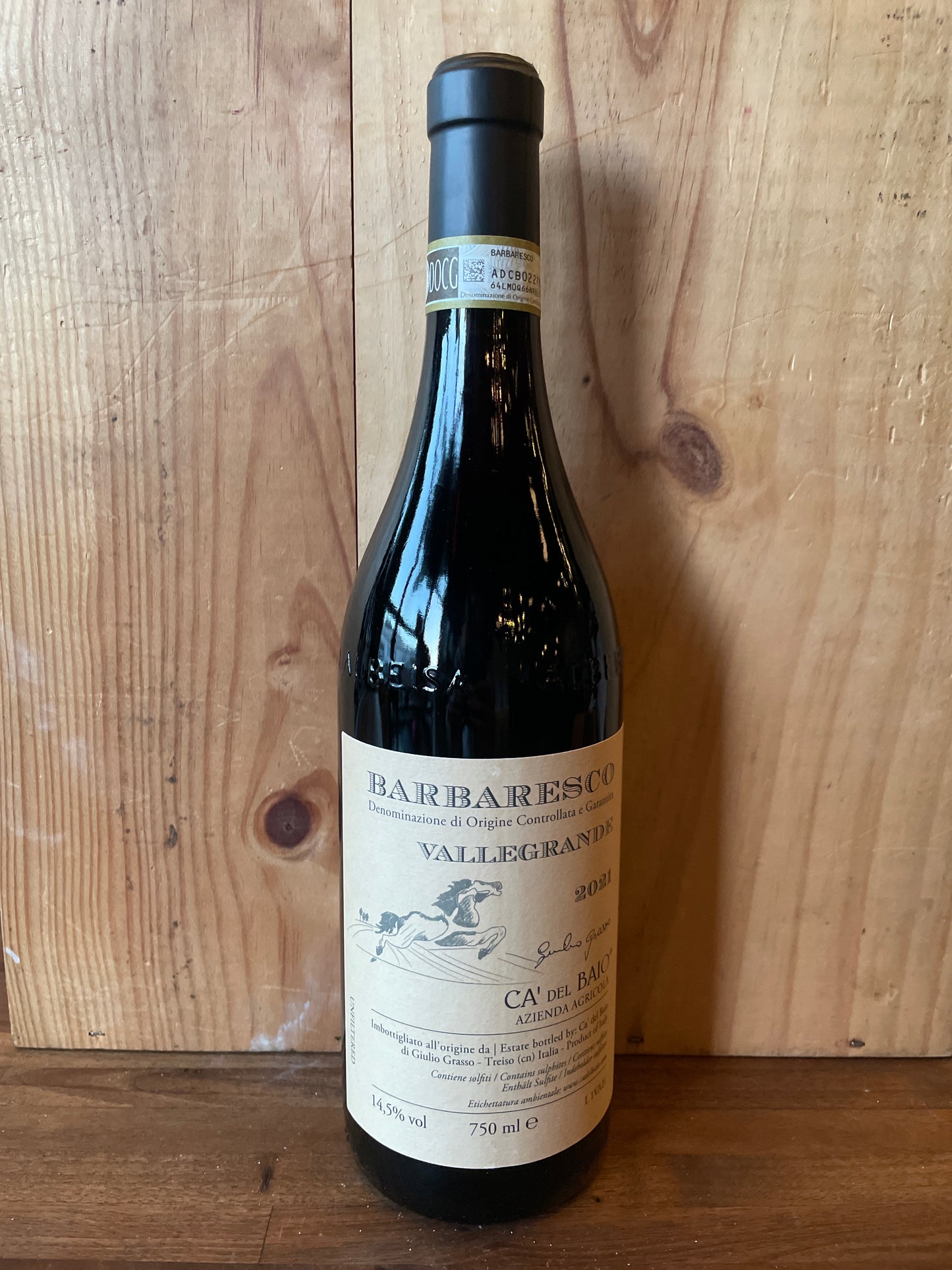 Ca' del Baio Barbaresco Vallegrande 2021