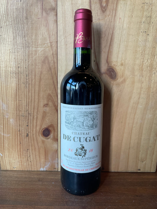 De Cugat Bordeaux Superieur Cuvee Classique 2018