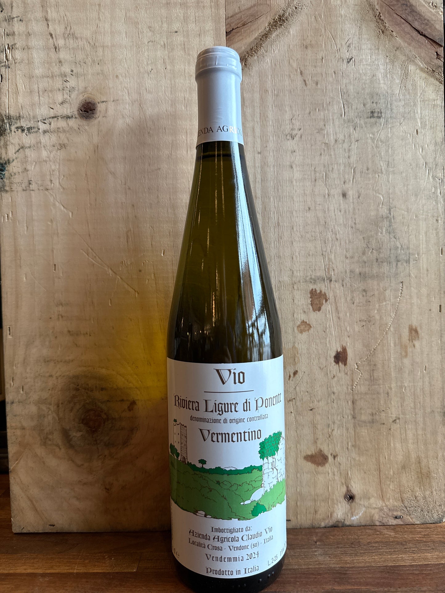 Claudio Vio Vermentino Riviera Ligure di Ponente 2024