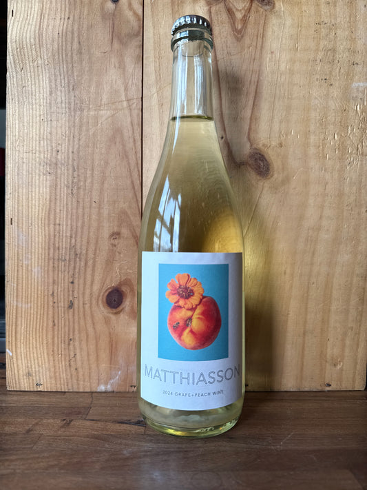 Matthiasson Lightly Sparkling Grape + Peach Wine 2024