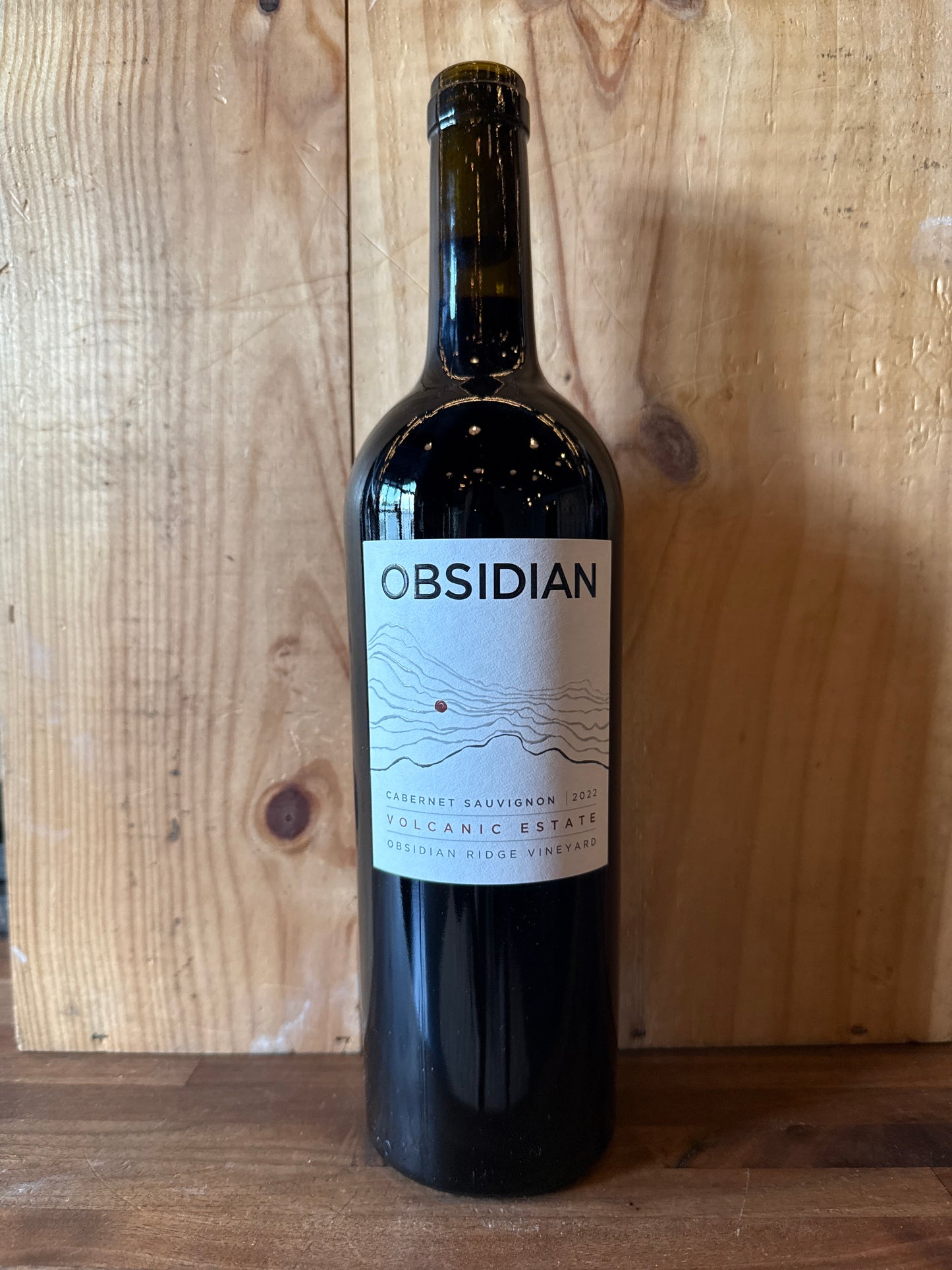 Obsidian Ridge Volcanic Estate Cab Sauv 2022