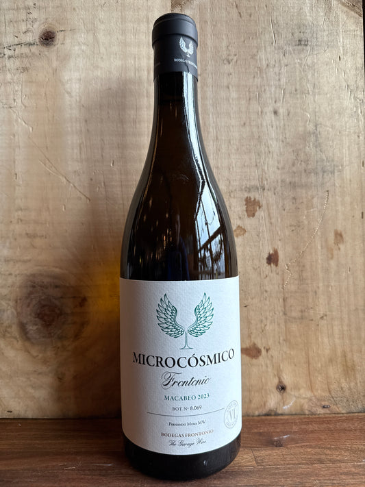 Frontonio Microcosmico Macabeo Blanco 2023