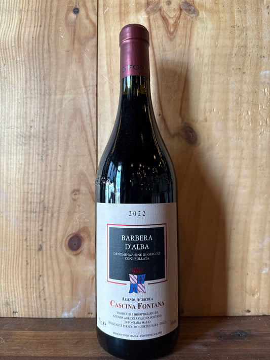 Cascina Fontana, Barbera d'Alba 2022