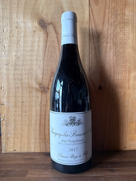Simon Bize SLB 1er Cru Rouge Aux Vergelesses 2017