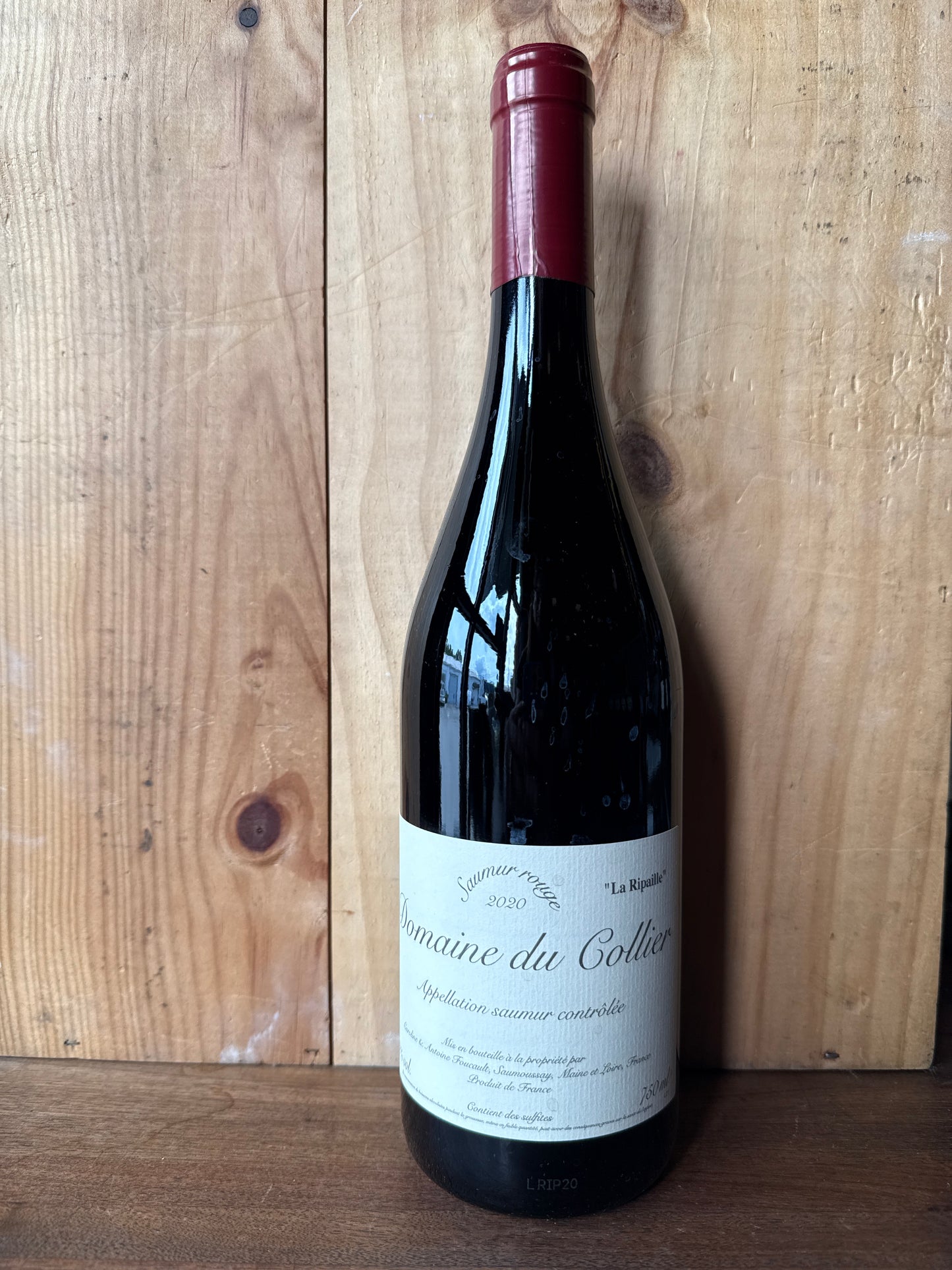 Domaine du Collier "La Ripaille" Saumur Rouge 2020