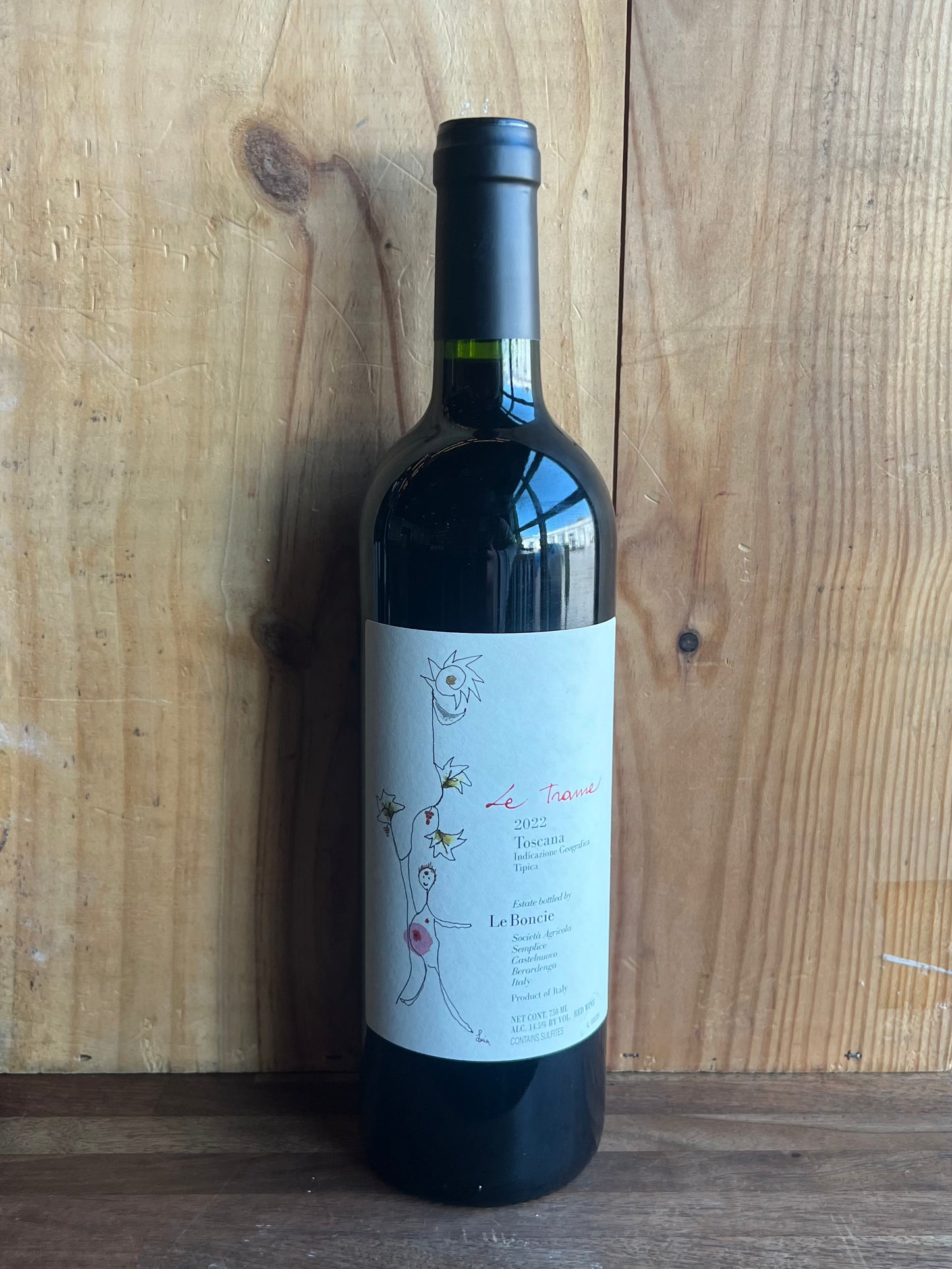 Podere le Boncie Rosso di Toscana La Trame 2022