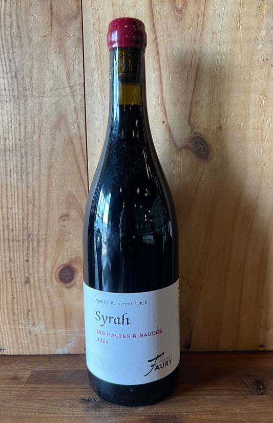 Lionel Faury Les Hautes Ribaudes Collines Rhodaniennes Syrah 2024