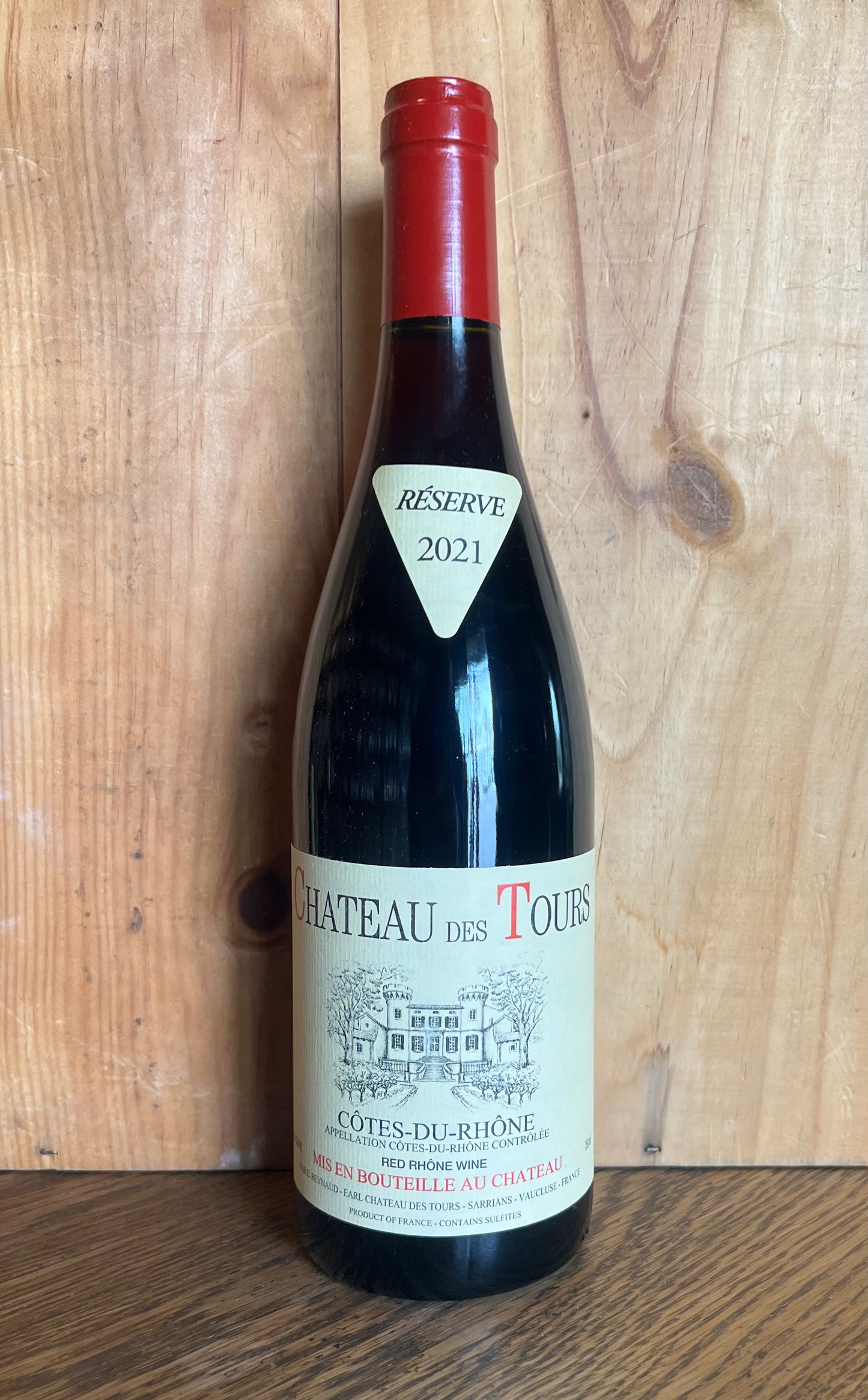 Chateau des Tours Cotes du Rhone Rouge 2021