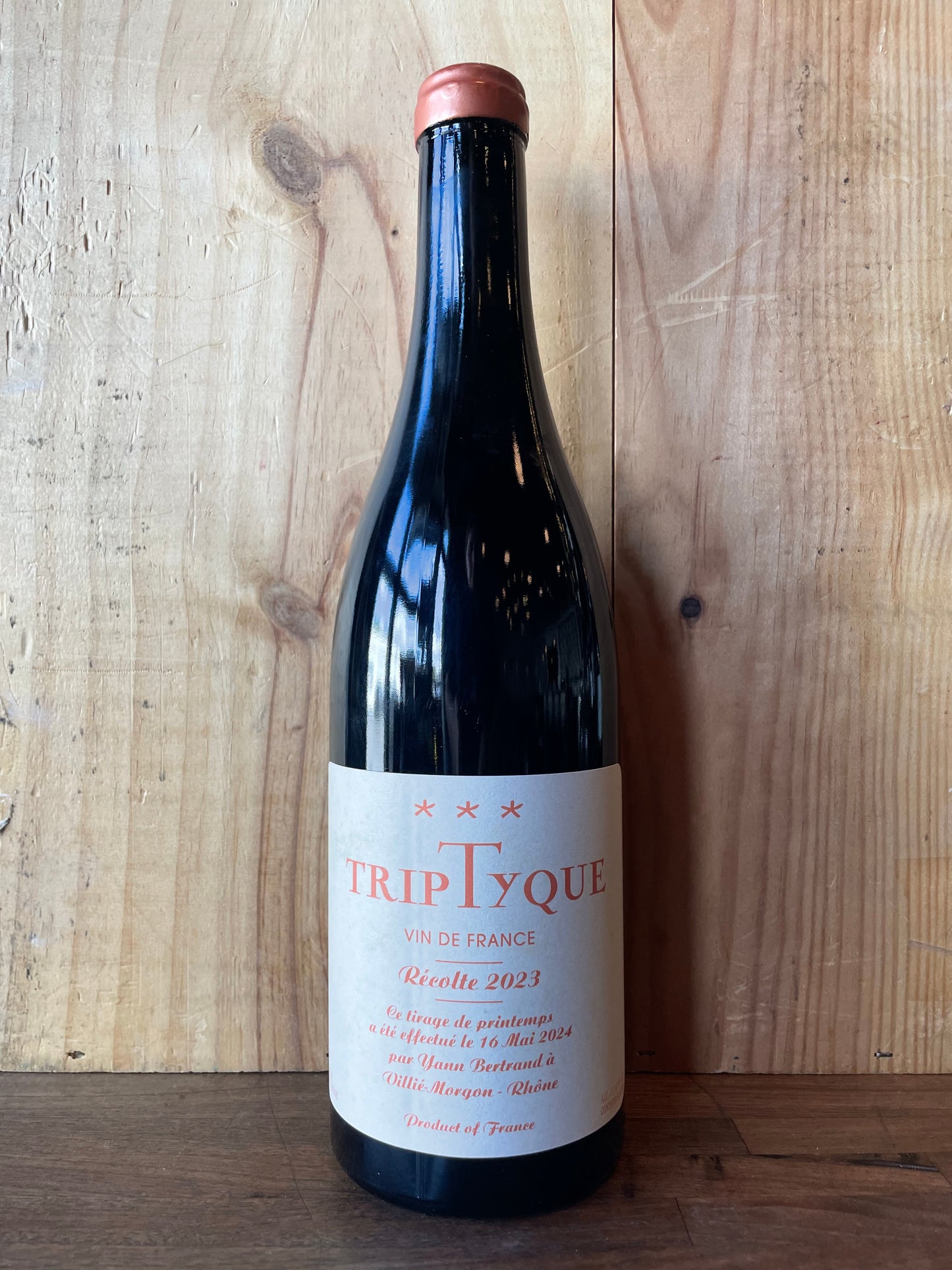Yann Bertrand Triptyque Rouge Vin de France 2023